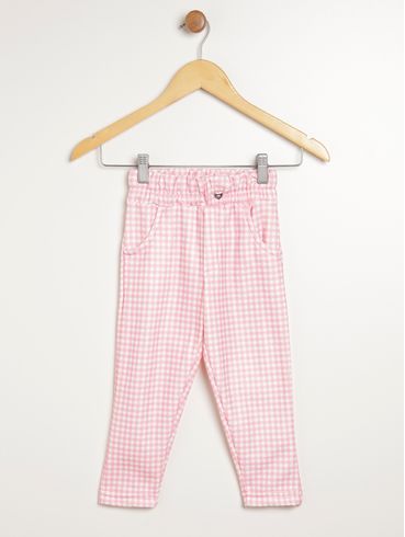 Calça Clochard Infantil Para Menina - ROSA CLARO