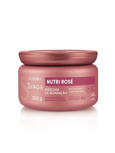 Máscara Capilar Nutri Rosé Siàge Eudora UNICO