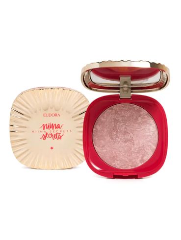 Blush Compacto Marmorizado Niina Secrets Cor 1 UNICO