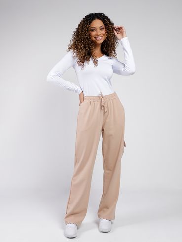 Blusa Manga Longa Autentique Feminina Branco