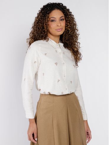 Camisa Autentique Feminina NATURAL