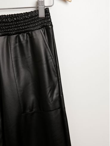 Calça Jogger Juvenil Para Menina - PRETO