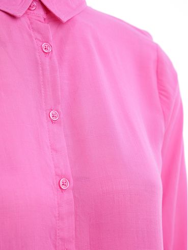 Camisa Manga Longa Feminina ROSA CLARO