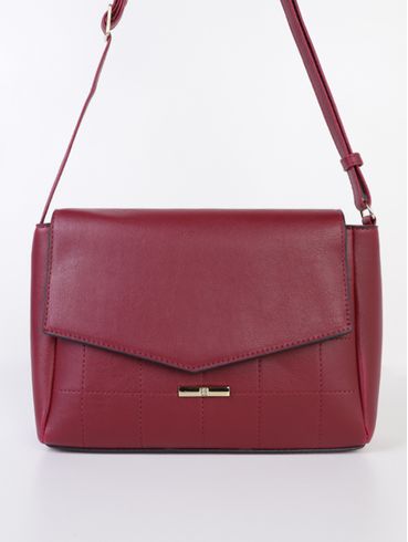 Bolsa Carteiro Feminina BORDO