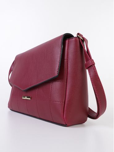 Bolsa Carteiro Feminina BORDO