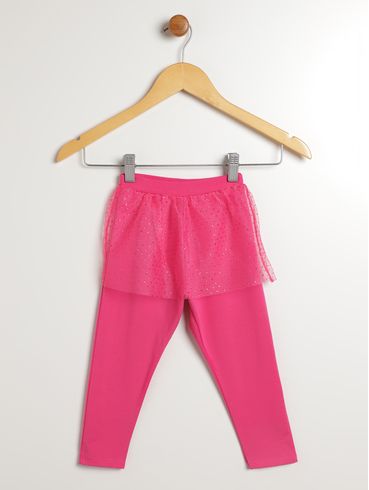 Calça Legging Flik Infantil Para Menina - ROSA