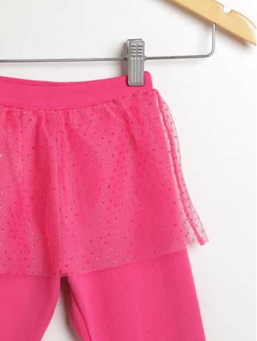 Calça Legging Flik Infantil Para Menina - ROSA