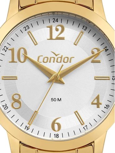 Relógio Condor Feminino Dourado/ UNICO