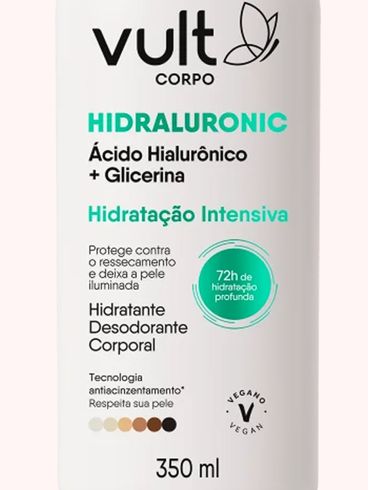 Hidratante Desodorante Coporal Hidraluronic vult UNICO