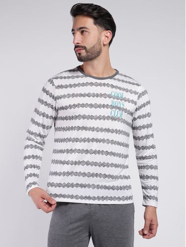 Pijama Longo Masculino MESCLA