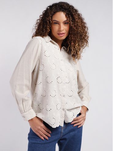 Camisa Autentique Feminina NATURAL