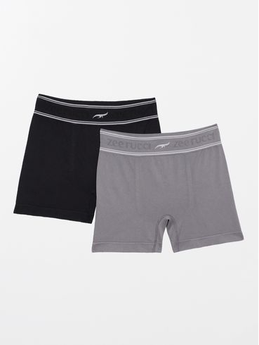 Kit Com 02 Cuecas Boxer Masculinas CHUMBO/PRETO