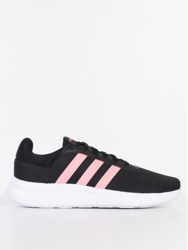 Tênis Lite Racer Adidas Feminino PRETO/ROSA