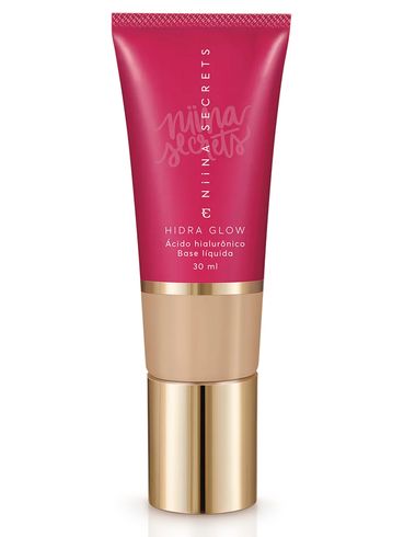 Base Líquida Hidra Glow  Cor 13 Niina Secrets