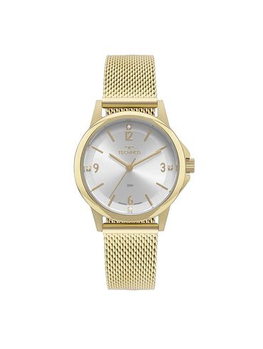 Relógio Techonos Feminino Dourado/ UNICO