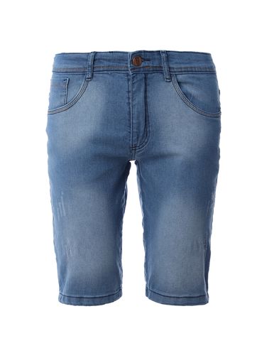 Bermuda Jeans Masculina AZUL