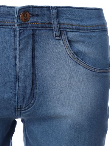 Bermuda Jeans Masculina AZUL
