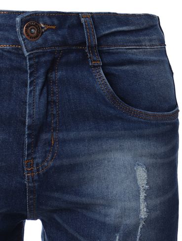 Bermuda Jeans Masculina AZUL
