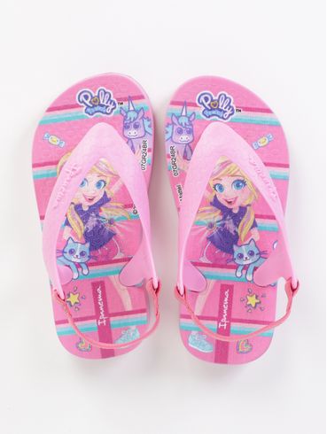 Chinelo Polly Itapema Infantil Para Bebê Menina - ROSA