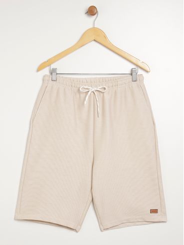 Bermuda Plus Size Masculina AREIA