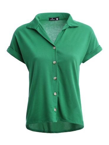 Camisa Manga Curta Autentique Feminina VERDE