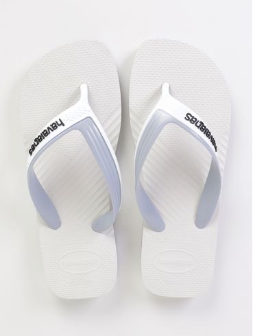 Chinelo Havaianas Masculino BRANCO/CINZA