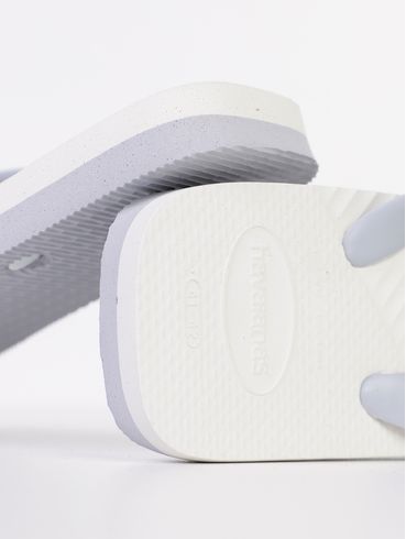 Chinelo Havaianas Masculino BRANCO/CINZA