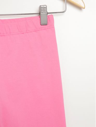 Calça Legging Corsário Juvenil Para Menina - ROSA