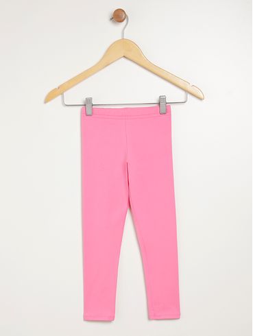 Calça Legging Infantil Para Menina - ROSA