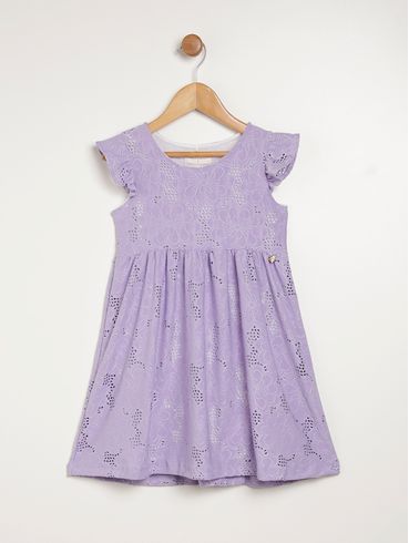 Vestido Infantil Para Menina - LILAS