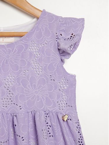 Vestido Infantil Para Menina - LILAS