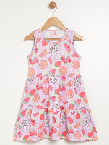 Vestido Infantil Para Menina - LILAS