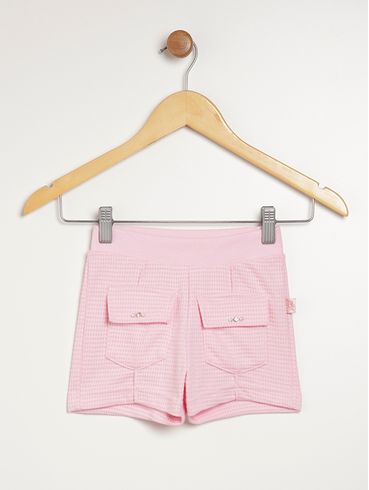 Short Infantil Para Menina - ROSA CLARO