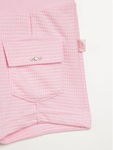 Short Infantil Para Menina - ROSA CLARO