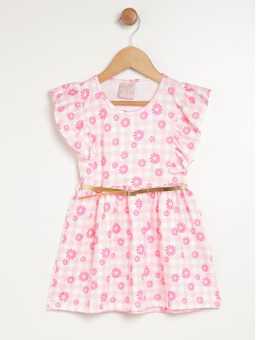 Vestido Infantil Para Menina - SALMAO