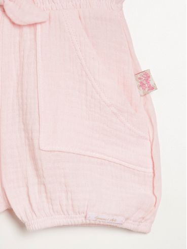 Short Infantil Para Bebê - ROSA