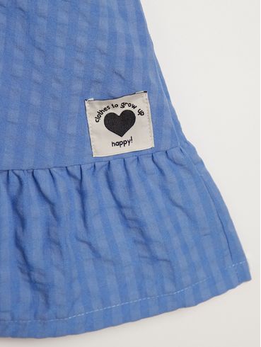 Vestido Infantil Para Menina - AZUL