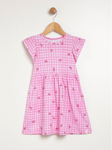 Vestido Infantil Para Menina - ROSA