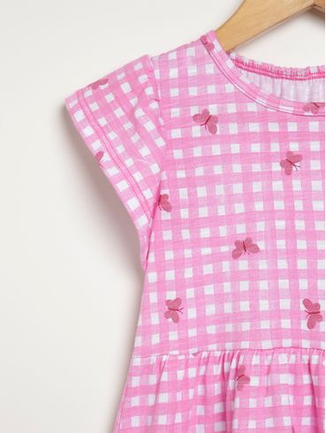 Vestido Infantil Para Menina - ROSA