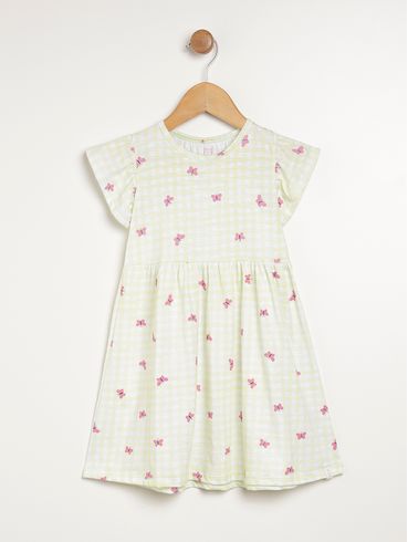 Vestido Infantil Para Menina - VERDE
