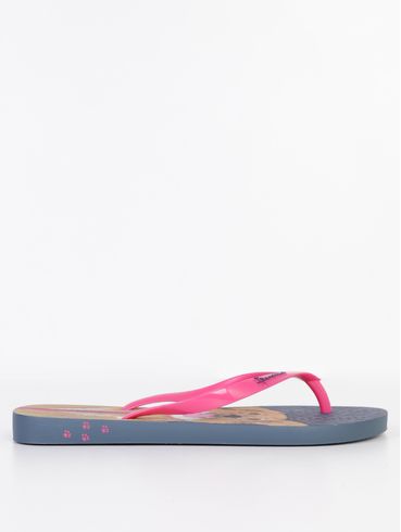 Chinelo Feminino AZUL/ROSA/AMARELO