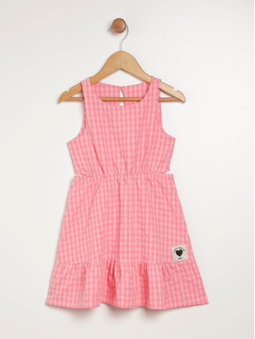 Vestido Infantil Para Menina - ROSA