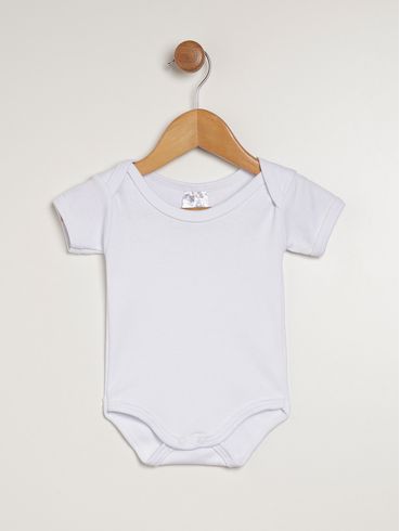 Body Infantil Para Bebê- BRANCO