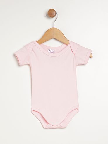 Body Infantil Para Bebê- ROSA