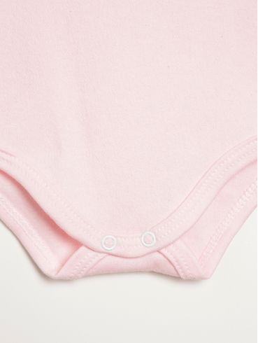 Body Infantil Para Bebê- ROSA