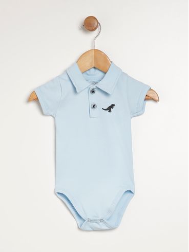 Body Infantil Para Bebê- AZUL