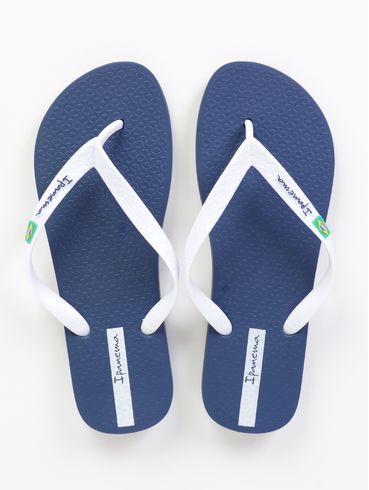 Chinelo Brasil Ipanema Masculino AZUL/BRANCO