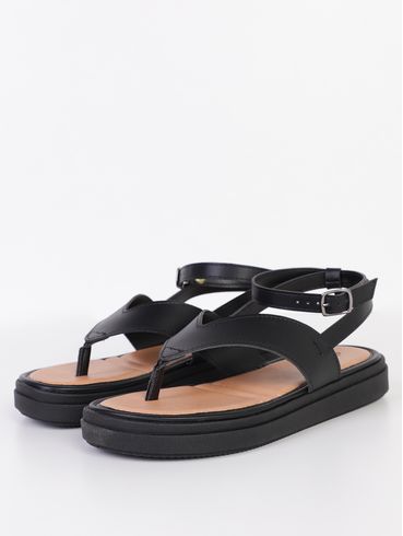 Sandália Flatform Mississipi Feminina PRETO