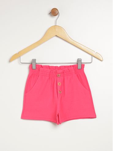 Short Infantil Para Menina - ROSA