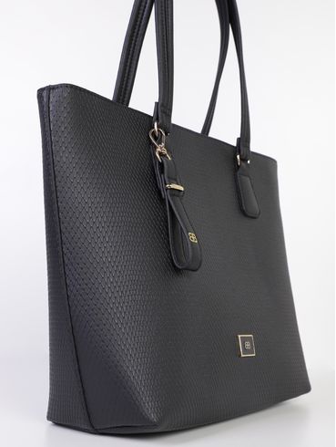 Bolsa Tote Bag Rafitthy Feminina PRETO